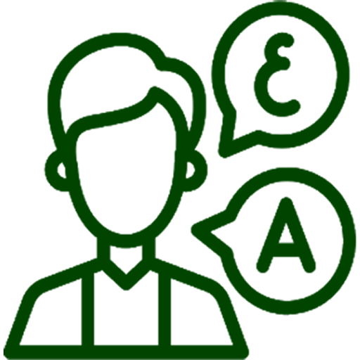 Icon representing the Dedicated Interpreter and Personal Nurse service